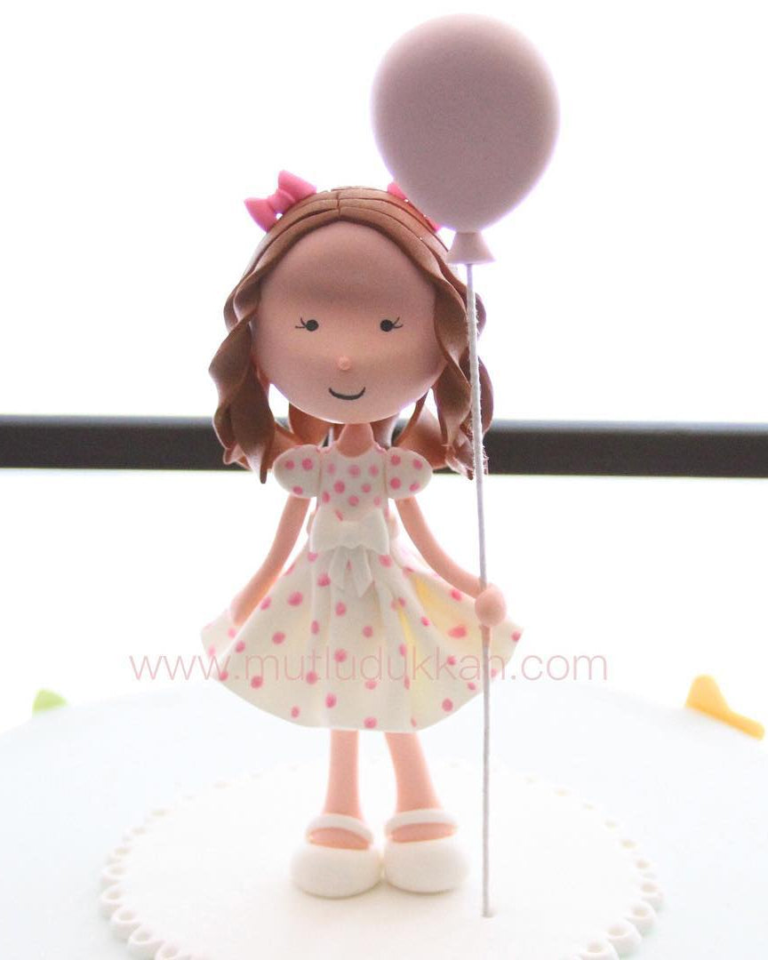 gökyüzü pasta – güneş, ay ve yıldız süslü kız pastası