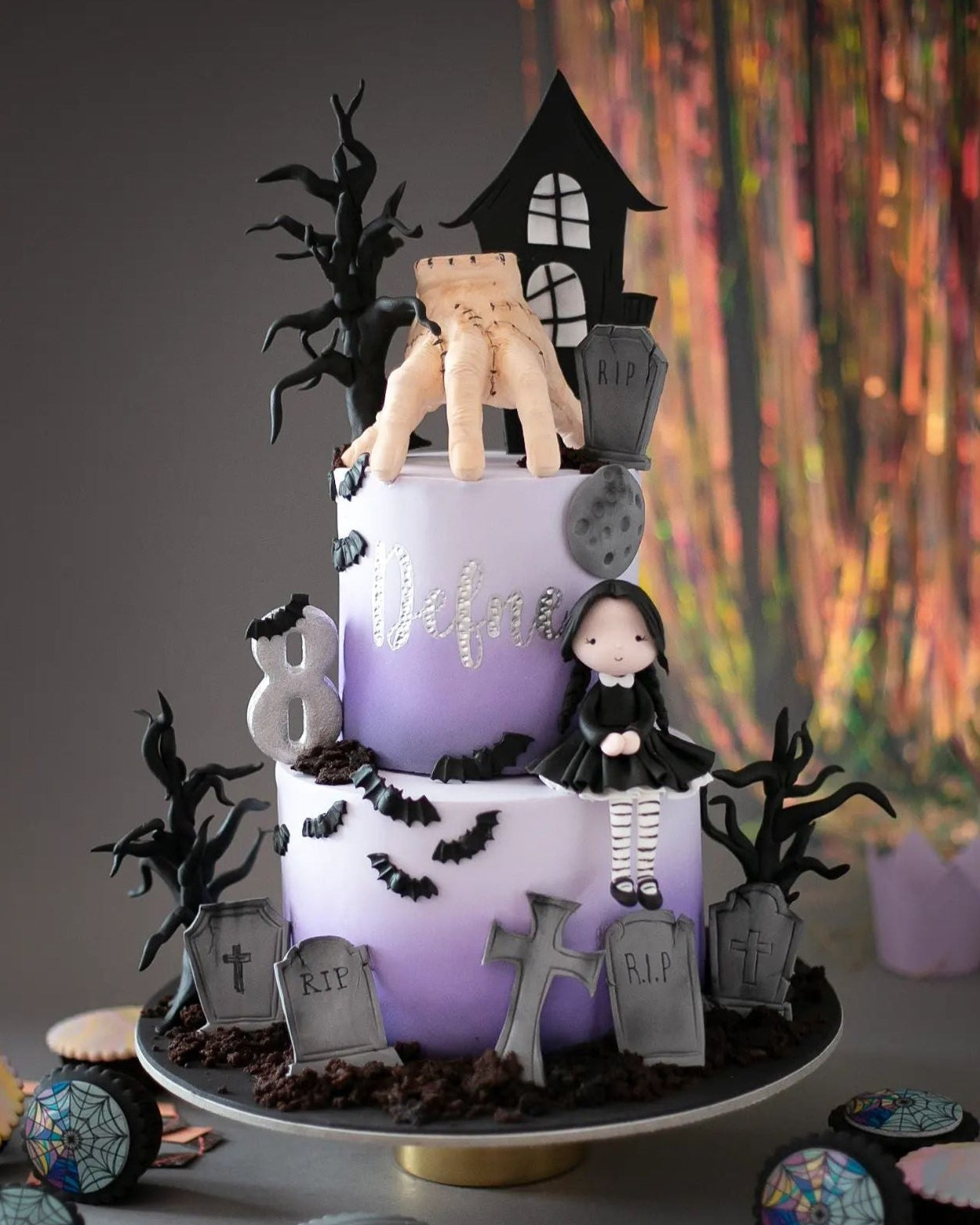halloween pasta – wednesday pastası