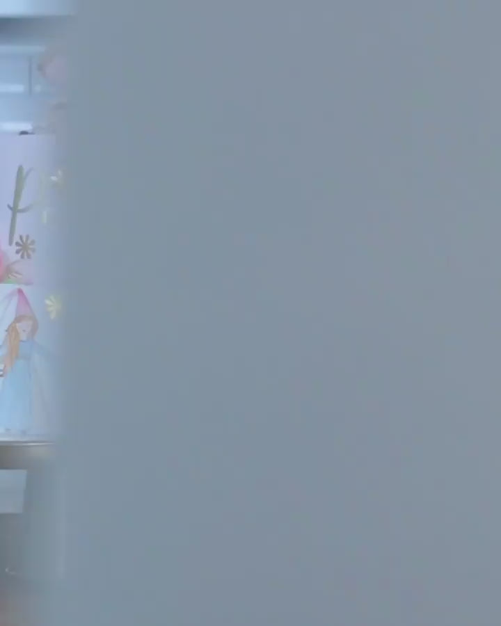 masal pasta – meri meri prenses süslemeli pasta