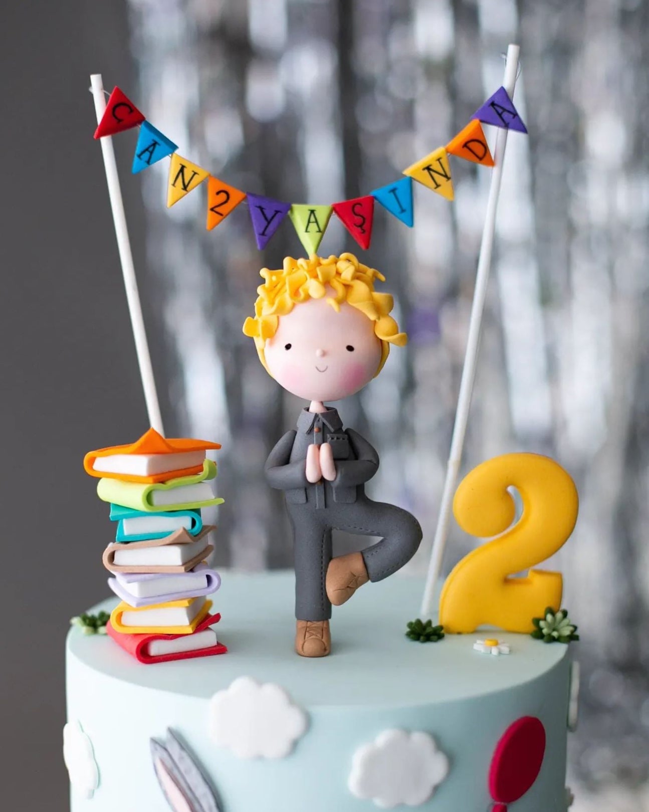 tavşancan ile faresu pasta – kitap temalı çocuk pastası