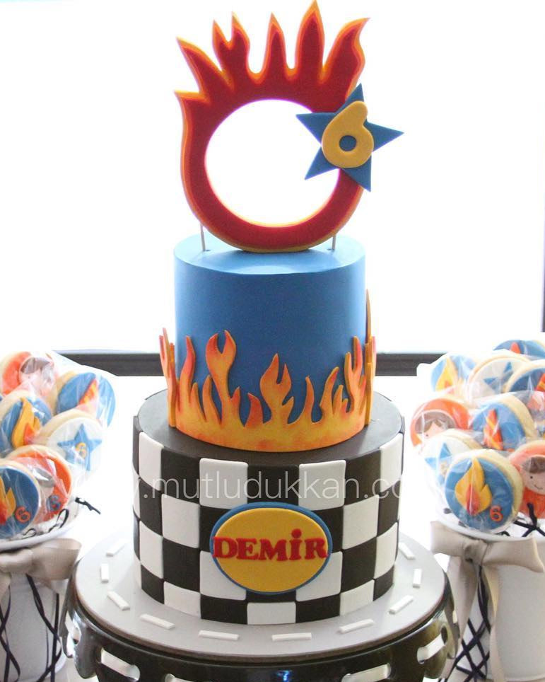 Alevli Hot Wheels Pastası