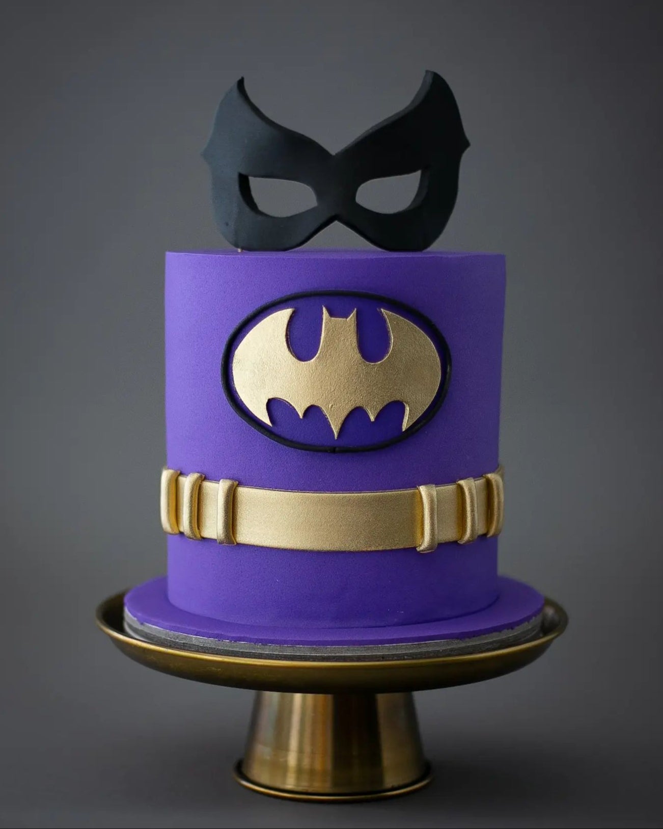 batgirl pasta – kız çocuk doğum günü pastası