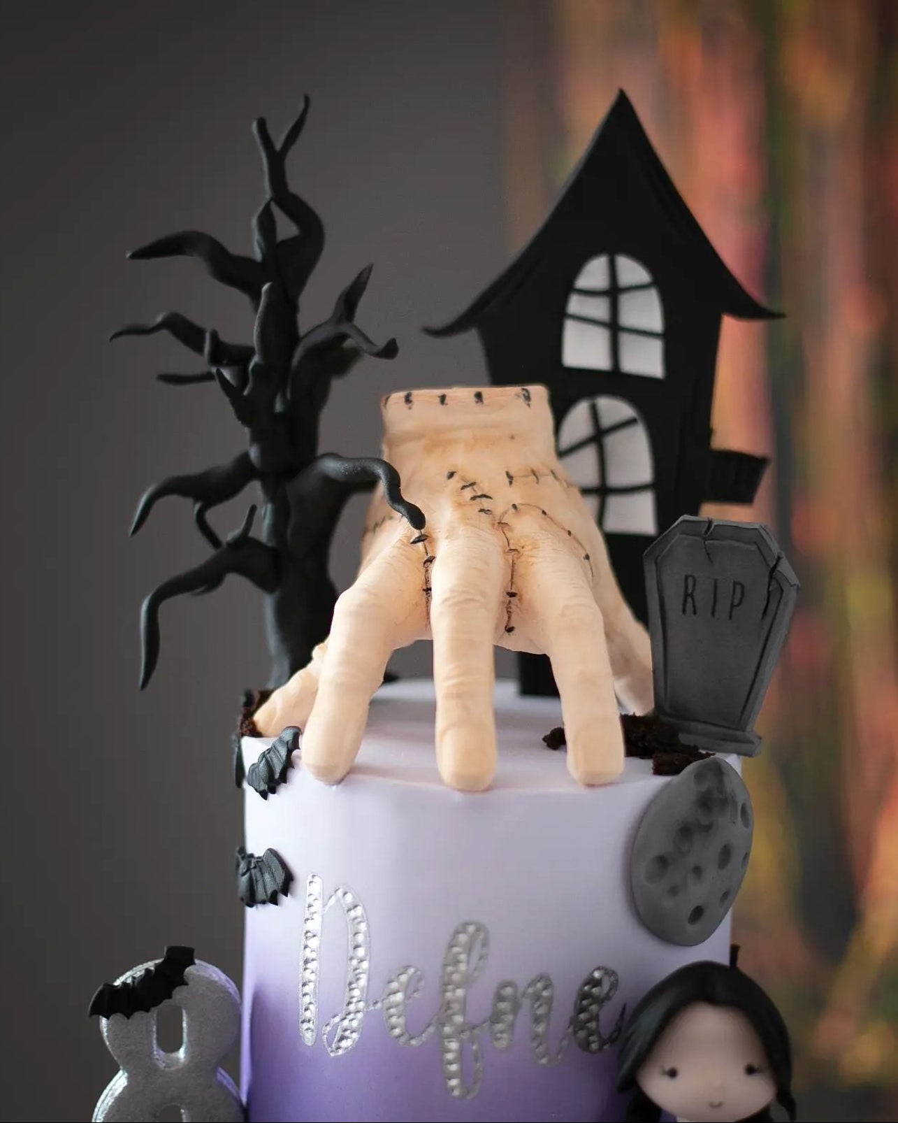 halloween pasta – wednesday pastası