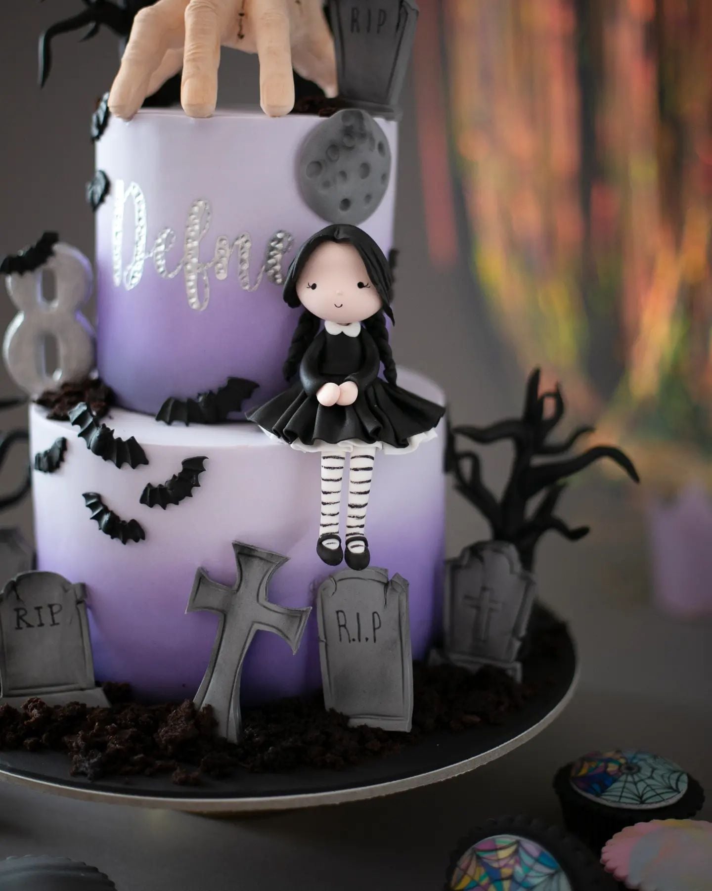 halloween pasta – wednesday pastası