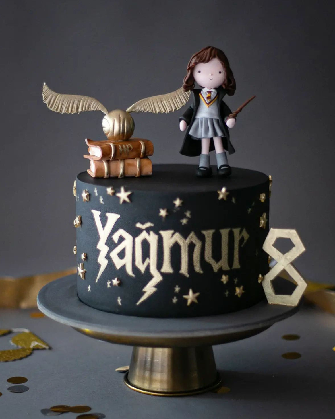 hermione pasta – harry potter temalı pasta