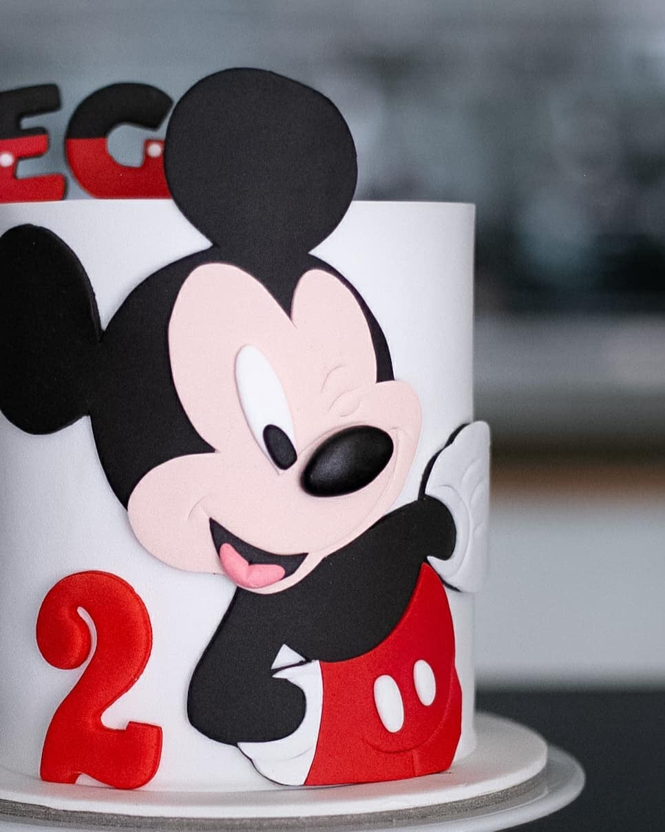 mickey mouse pasta – doğum günü pastası