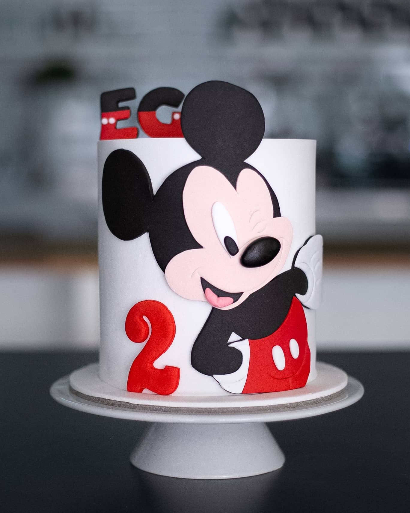 mickey mouse pasta – doğum günü pastası