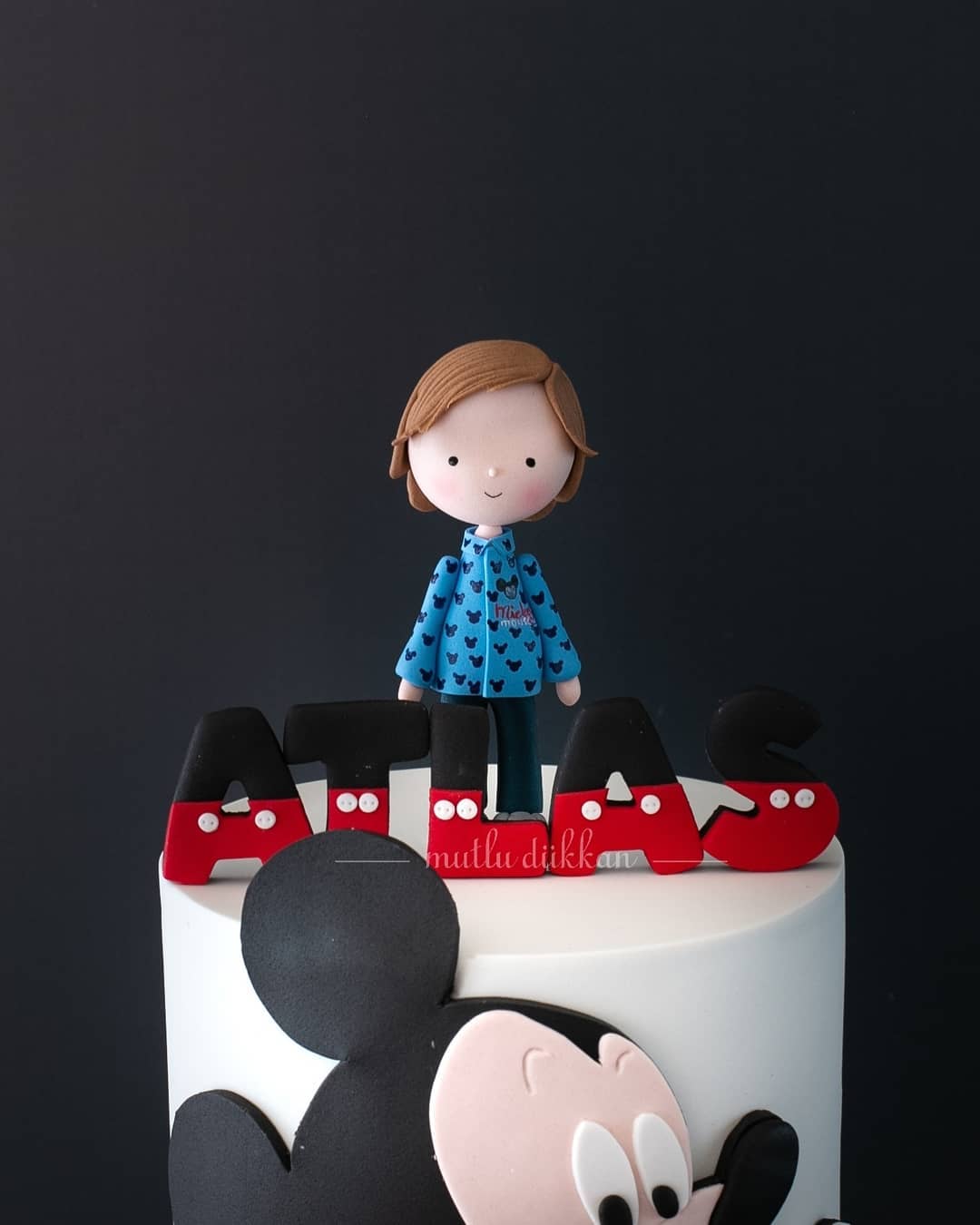 mickey mouse pasta – doğum günü pastası