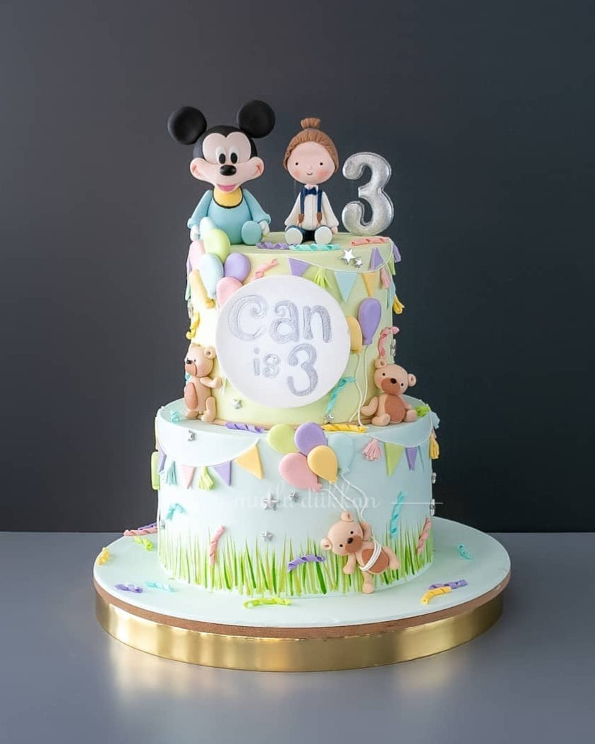 mickey pasta – çocuk pastası