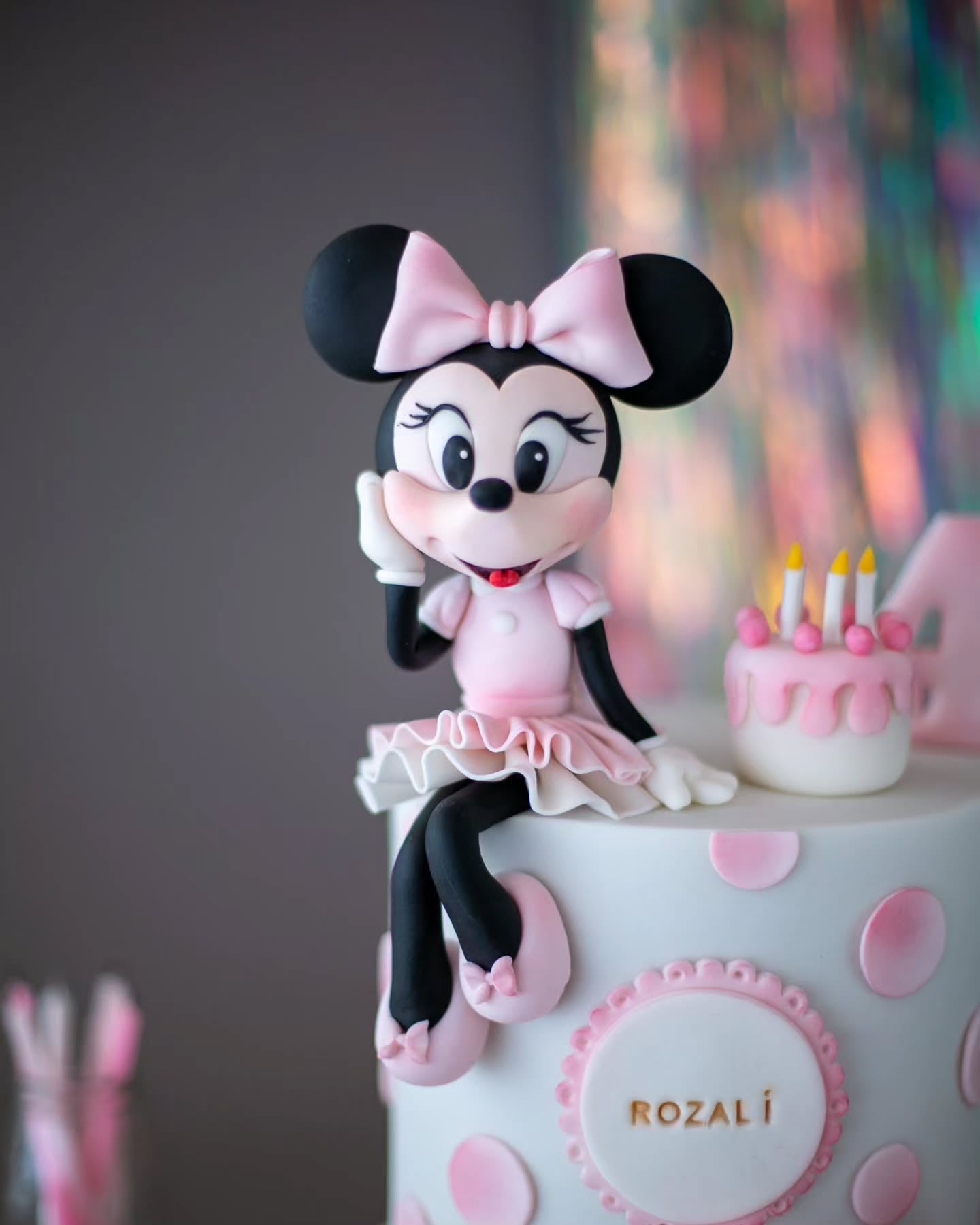 minnie mouse pasta – pembe pasta