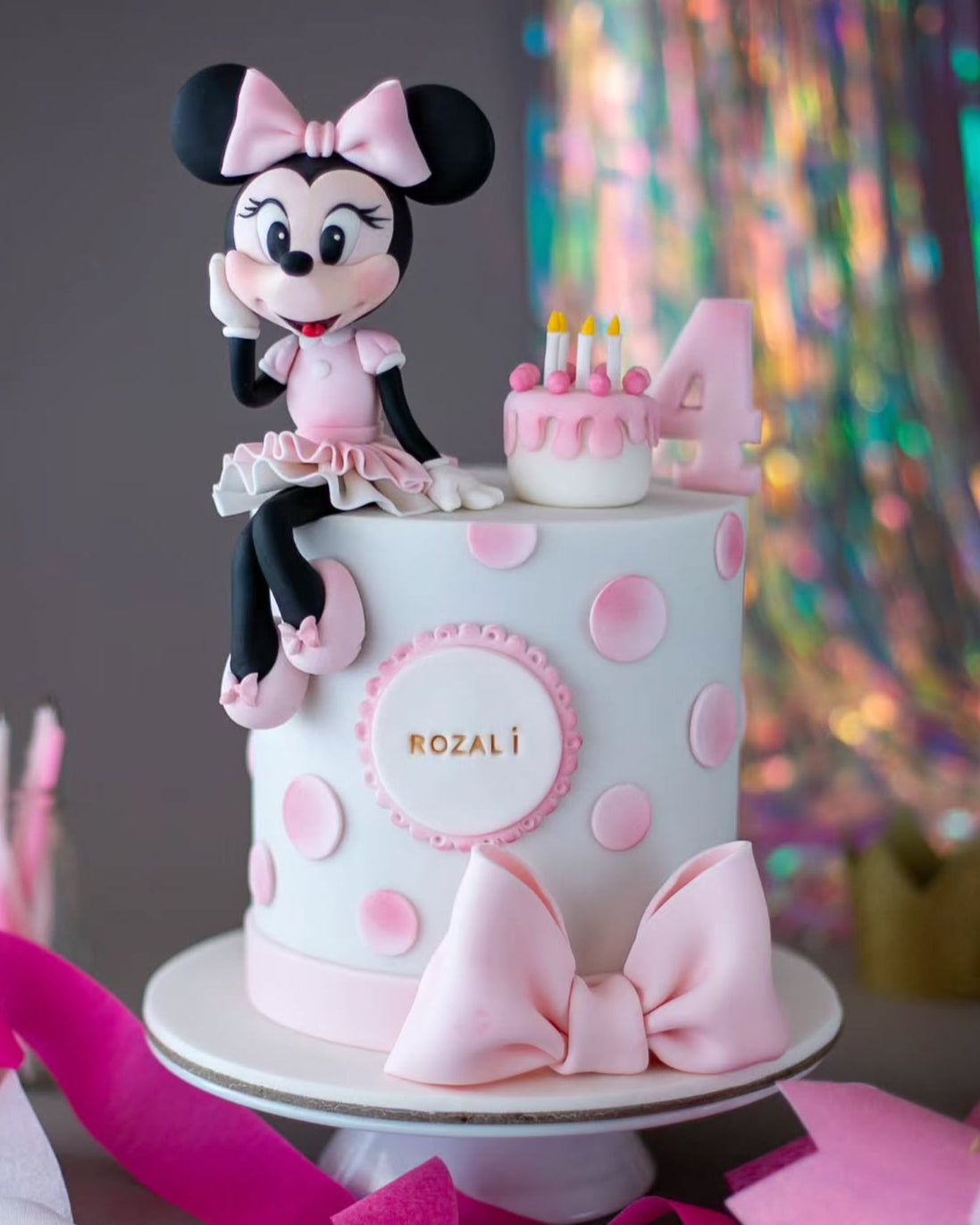 minnie mouse pasta – pembe pasta