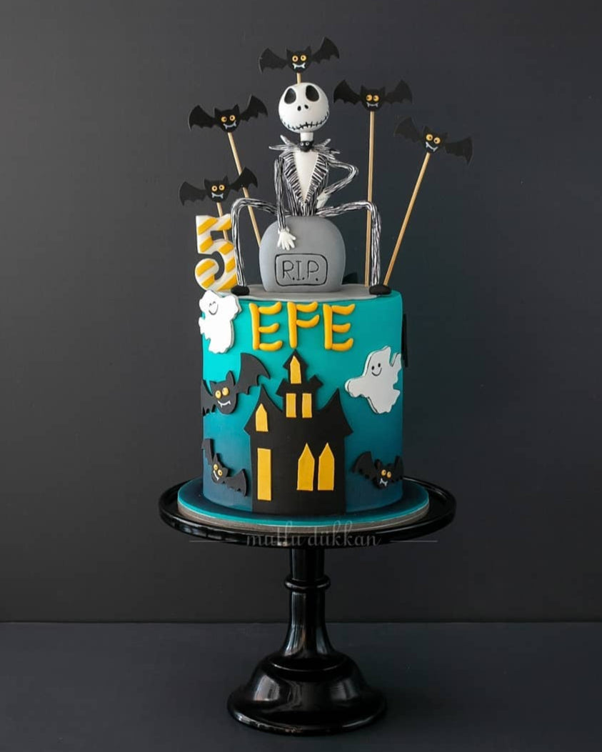noel gecesi kabusu pasta - halloween pastası