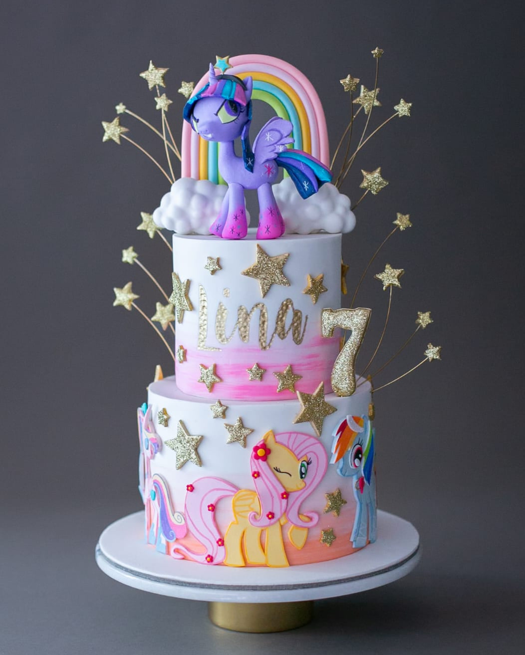 twilight pony pasta – kız çocuk doğum günü pastası